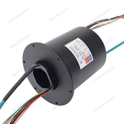 Integrate Electric power Ethernet & RF Slip Ring met Radio Frequency Rotary Union
