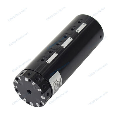 12 kanalen pneumatische roterende verbinding met 30 rpm gas slip ring voor industriële robot