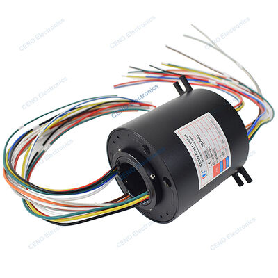 Elektrische Power Slip Ring met Doorgat 38 mm en optionele voor robot armen