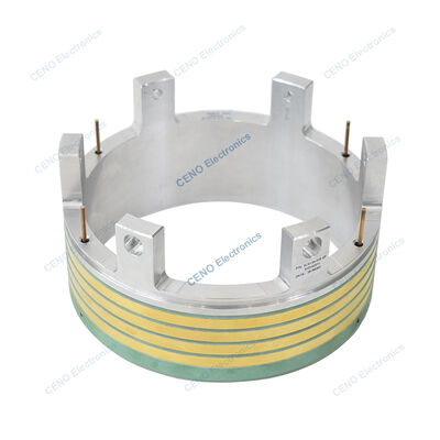 Afzonderlijke slip ring met circuits Elektriciteit voor de industrie Robotarm