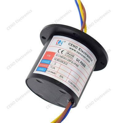 Waterproof slip ring with IP65 dustproof & waterproof