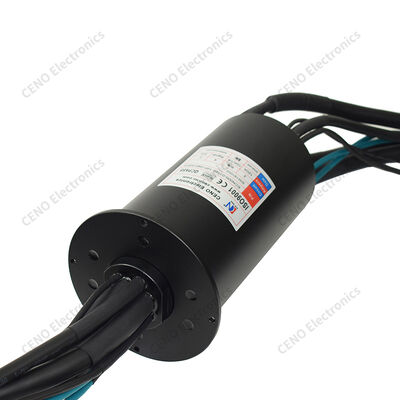 Hybride Slip Ring met 2 Ethernet-kanalen