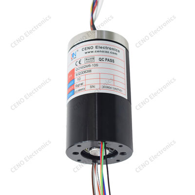 Solid Shaft Slip Ring voor 360° meerkanaalsignaaloverdracht
