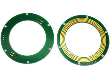 Identiteitskaart 20mm Mini Pancake Slip Ring 24VAC van het edel metaalcontact voor Ferris Wheel