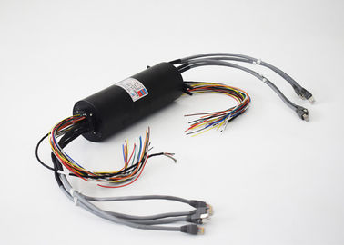 Schakelaar van de de Misstapring RJ45 van Ernet van het Ethernetsignaal de Roterende Gezamenlijke met de Verbinding van de Kattenkabel