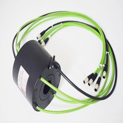 300rpm 38.1mm de Roterende Verbinding van Ethernet voor Metingsinstrumenten