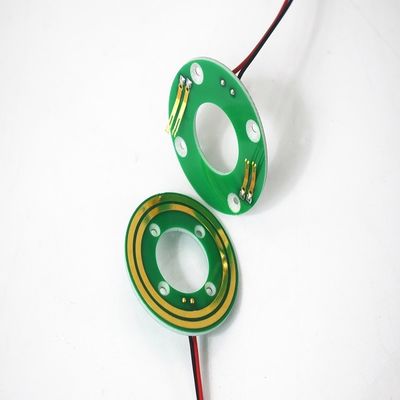 Identiteitskaart 20mm Kostbaar de Contactenmetaal van Mini Slip Ring 24VAC voor Ferris Wheel